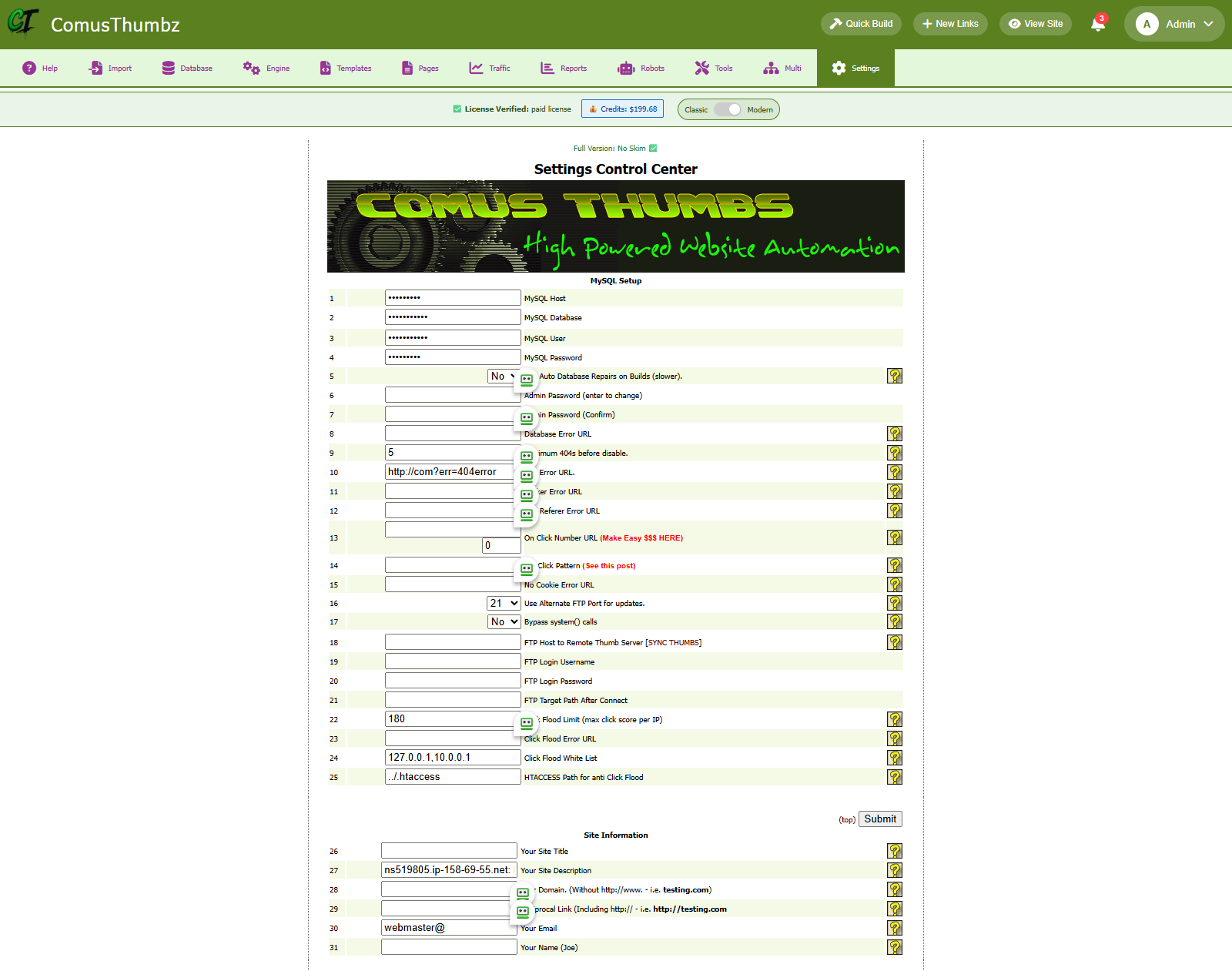 Traffic Reports Dashboard