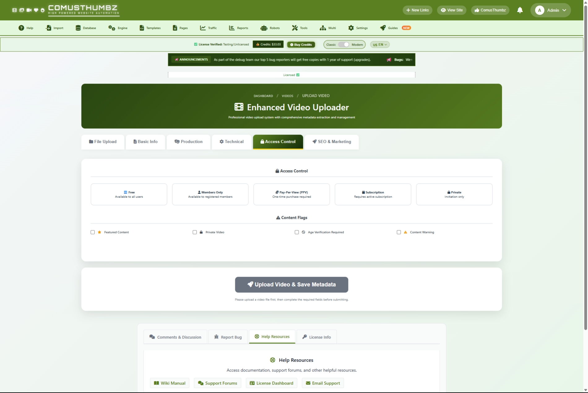 Single Video Upload 5